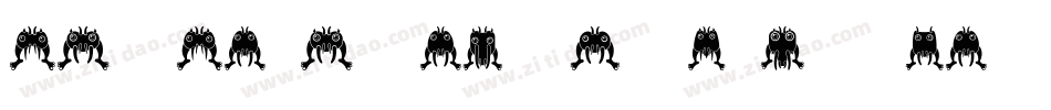 Little Insect from another planet字体转换